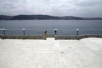 Urban Coastal Walkway in Istanbul