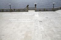 Urban Coastal Walkway in Istanbul