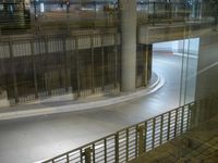 Urban Concrete Street: A View of a Parking Garage