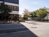 Urban Day in LA: Modern Architecture Meets Asphalt Roads