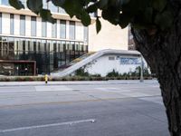 Urban Day in Los Angeles with Clear Sky