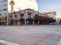 Urban Day in Los Angeles: Clear Skies and Classic Architecture