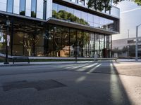 Urban Day in Los Angeles: Clear Skies Over Modern Architecture