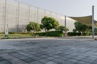 Urban Design in Abu Dhabi, UAE: Clear Sky and Modern Architecture