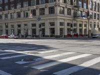 Urban Design: Asphalt Road and Crosswalk