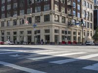 Urban Design: Asphalt Road and Crosswalk