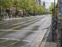 Urban Design in Berlin: Bicycle Road in the City