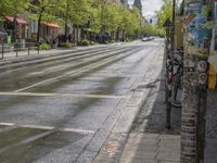 Urban Design in Berlin: Bicycle Road in the City