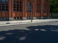 Urban Design in Berlin: Brick Walls and Shadows