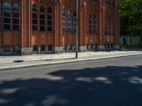 Urban Design in Berlin: Brick Walls and Shadows