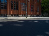 Urban Design in Berlin: Brick Walls and Shadows