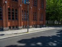 Urban Design in Berlin: Brick Walls and Shadows