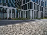 Urban Design in Berlin: Cobblestone Roads and Modern Architecture