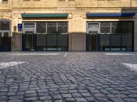 Urban Design in Berlin: Cobblestone Streets and Classic Architecture