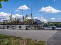 Urban Design in Berlin, Germany: River Canal View