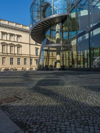 Urban Design in Berlin: Glass Walls and Shadows