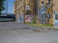 Urban Design in Berlin's Hinterhof: Street Art Scene