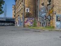 Urban Design in Berlin's Hinterhof: Street Art Scene