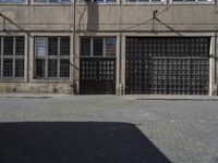 Urban Design in Berlin: Iron Facade and Window Details