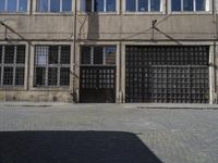 Urban Design in Berlin: Iron Facade and Window Details