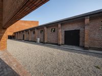 Urban Design: A Brick Facade in the Cityscape