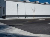 Urban Design With Brick Wall and Concrete