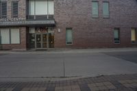 Urban Design: Brickwork Building with Window