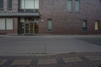 Urban Design: Brickwork Building with Window