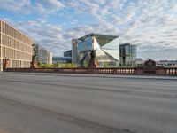 a empty highway in a city on a clear day of the year 2019 - 202