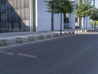 Urban Design in the City: Asphalt Road and Modern Architecture