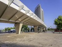 Urban Design: City Life in the Shade Under a Clear Sky