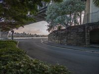 Urban Design: Cityscape and Bridge on the Waterfront