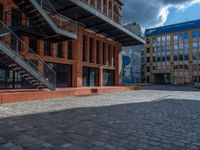 Urban Design on Cobblestone Roads in Berlin, Europe