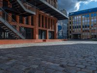 Urban Design on Cobblestone Roads in Berlin, Europe