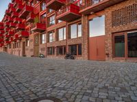 Urban Design Courtyard in European Warehouse