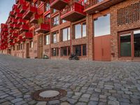 Urban Design Courtyard in European Warehouse