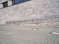 Urban Design in Germany: Grey Brick Wall