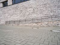 Urban Design in Germany: Grey Brick Wall