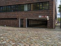 Urban Design in Hamburg, Germany: Cobblestone Road