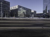 many windows are on the side of several buildings in the city of winnipeg, canada