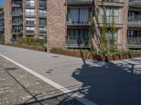 Urban Design: Streets Lined with Cobblestone and Brick Walls