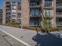 Urban Design: Streets Lined with Cobblestone and Brick Walls