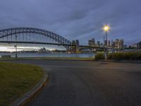 Urban Design: A Tied-Arch Bridge in the Cityscape