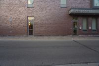 Urban Design in Toronto Neighborhood at Dawn