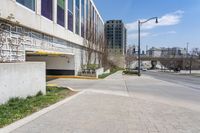 Urban Design in Toronto: Residential Area with Street Lights