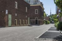 Urban Design in Toronto Streets: Brick Cobblestone 005