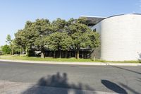 Urban Design: Warehouse in Toronto on a Clear Sky Day