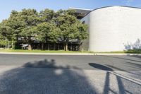 Urban Design: Warehouse in Toronto on a Clear Sky Day