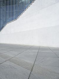 Urban Design: A White Concrete Building in Berlin