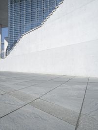 Urban Design: A White Concrete Building in Berlin